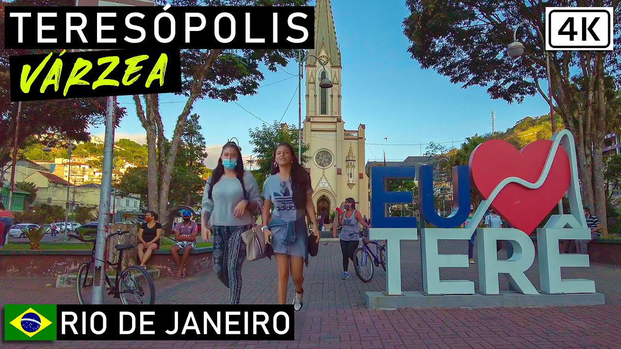 Прогулка по Терезополису [Варзеа] 🇧🇷 | Рио-де-Жанейро, Бразилия | 【4K】 2021 г.
