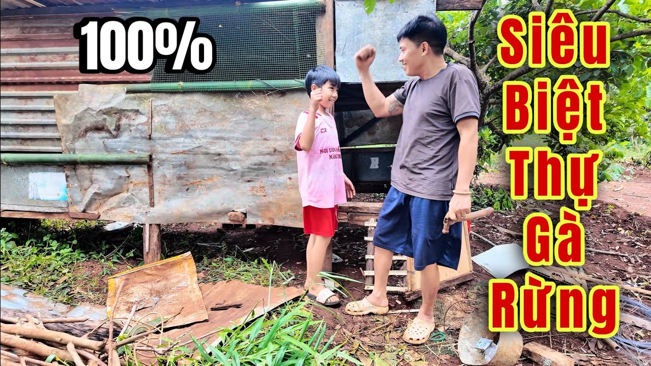 Em N&ocirc; N&egrave; Ho&agrave;n Th&agrave;nh Xong 100% M&ocirc; H&igrave;nh Chăn Nu&ocirc;i G&agrave; Rừng v&agrave; Chuẩn Bị Về Qu&ecirc; Miền T&acirc;y