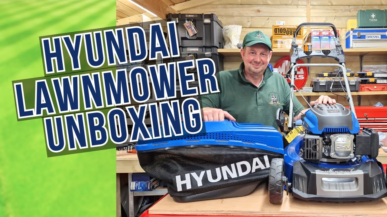 First impressions! Hyundai Lawn Mower review & instructions for set up and use
