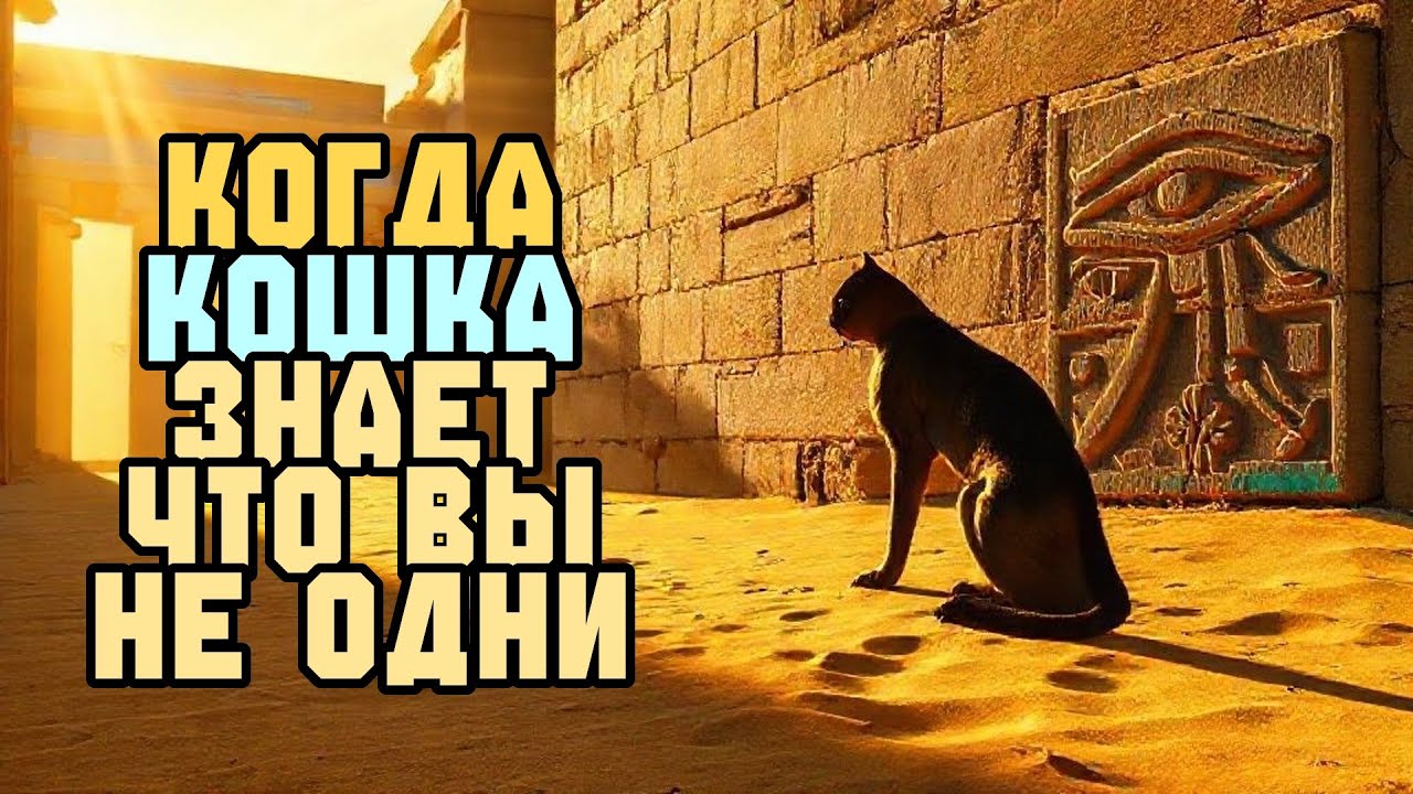 КОГДА КОШКА ЗНАЕТ ЧТО ВЫ НЕ ОДНИ