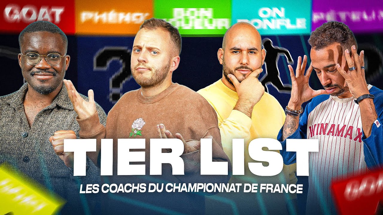 ⚽ Coachs du championnat de France au 21e siècle / Tier list #1 (Football)