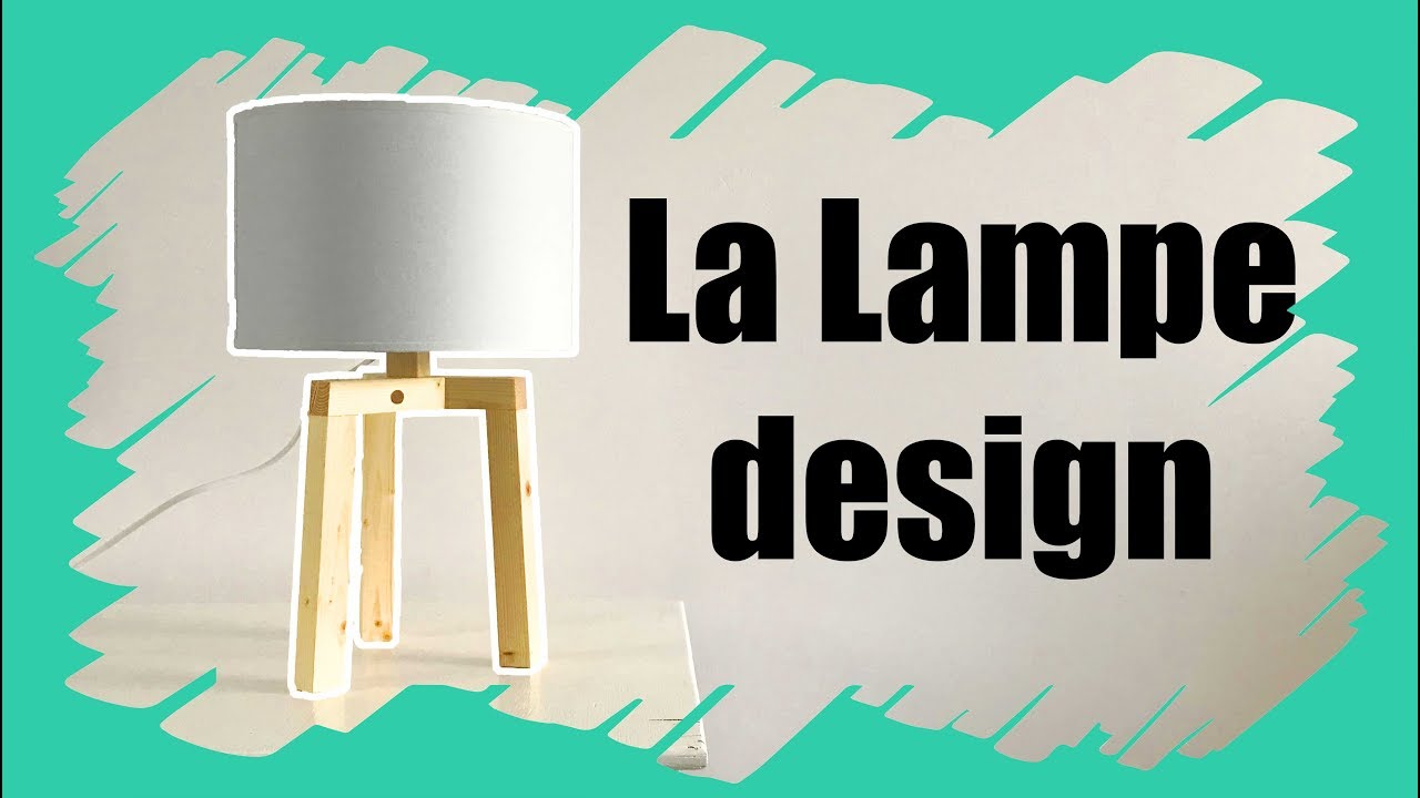 COMMENT RÉALISER UNE LAMPE EN BOIS AU DESIGN SCANDINAVE