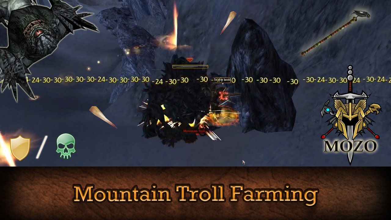 Mountain Troll Farming - Guild Wars  Warrior Farm W/N, HM