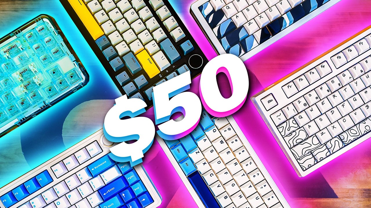 Best Budget Keyboards Under $50