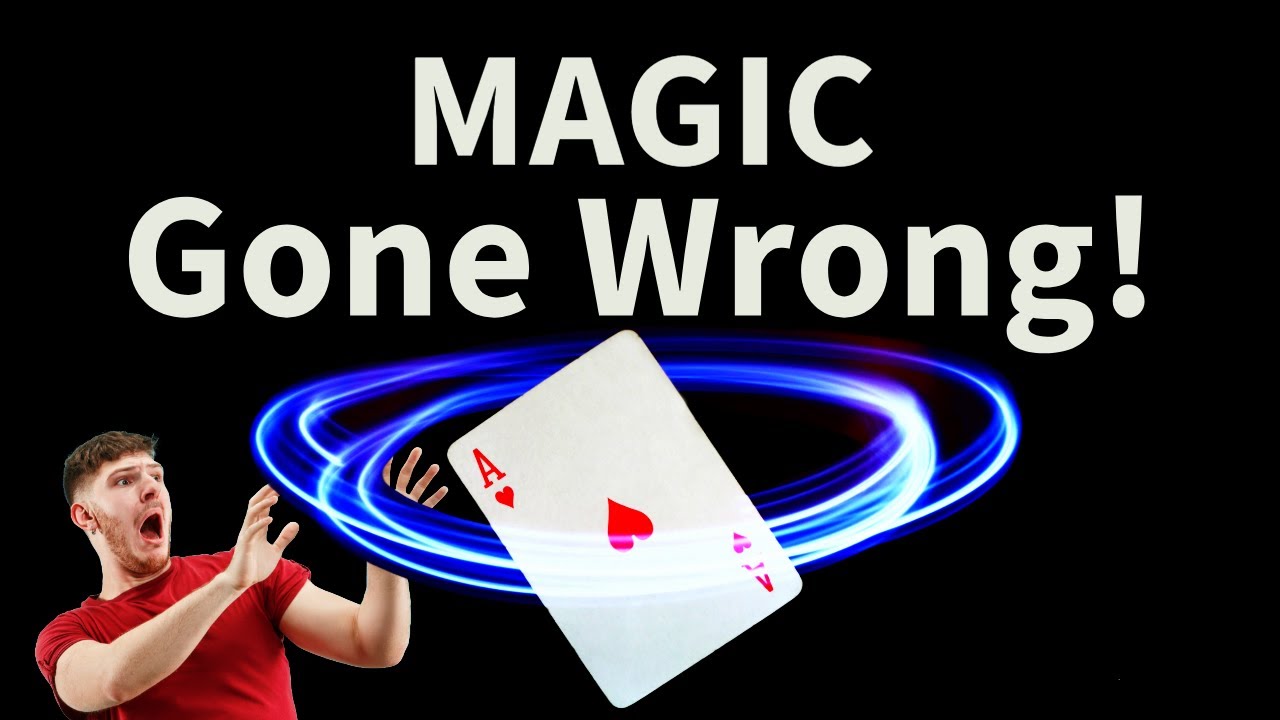 CARD MAGIC Gone Wrong! (Math Card Magic 💎)