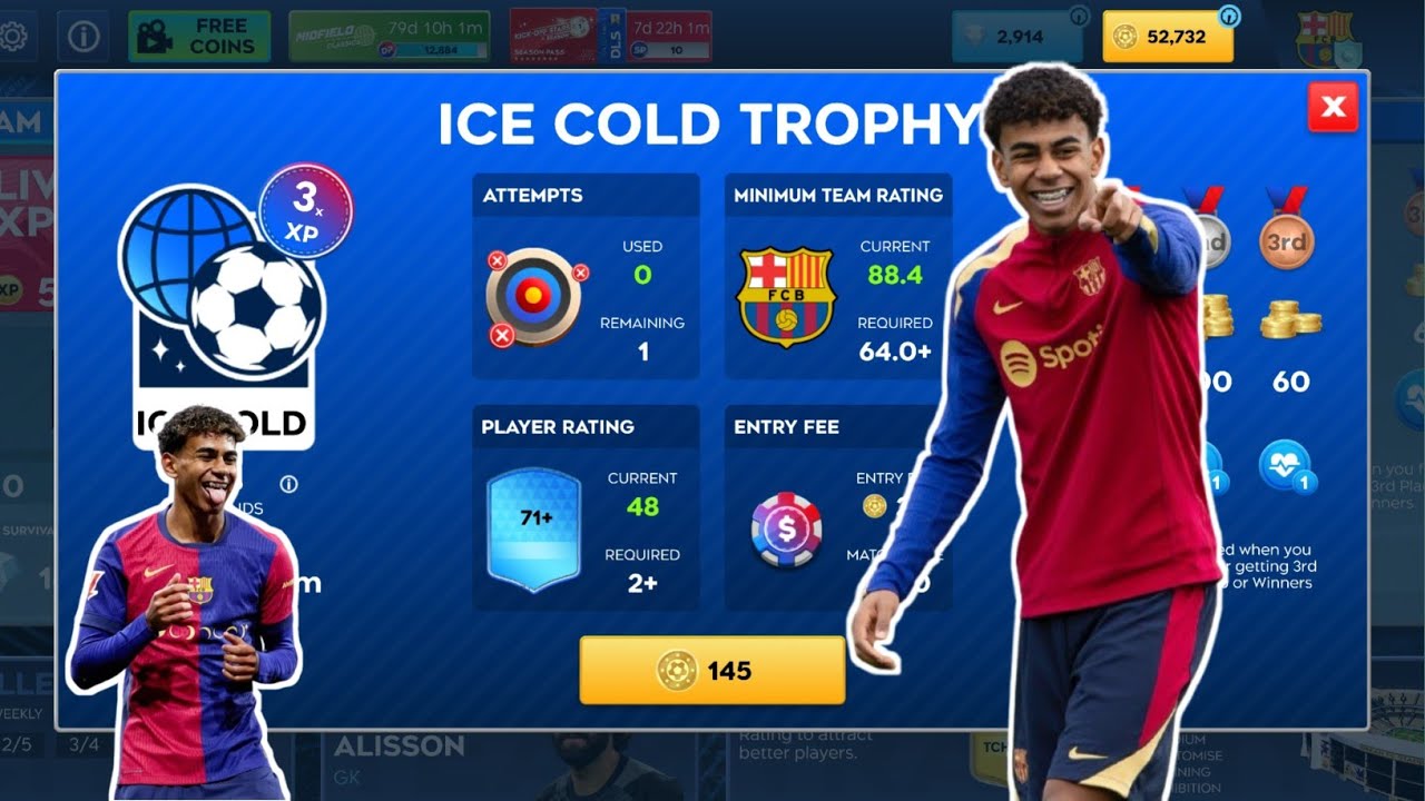 DLS 26 ! ICE COLD TROPHY ! Winner in DLS 26 Tricks dream league Soccer 2026 win tricks dls26 