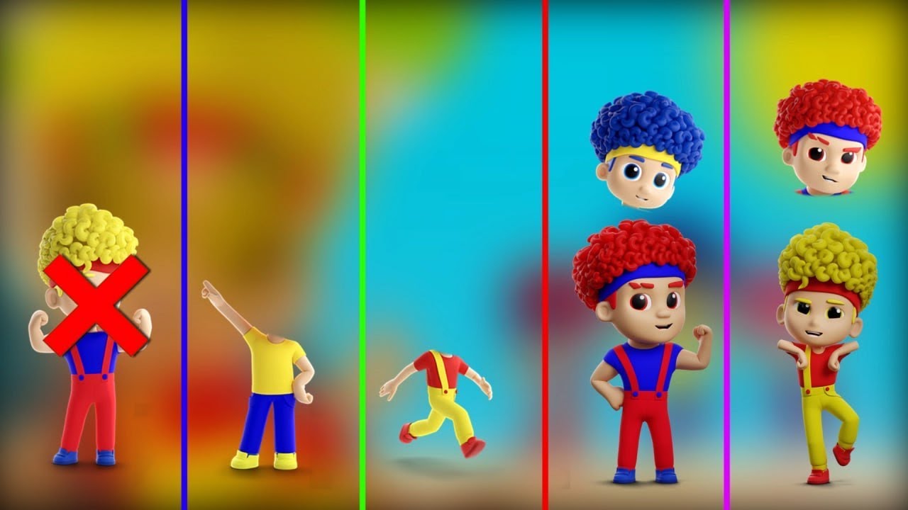 Wrong eyes👀 NEW EPISODES/ Sheriff Labrador x Rocky & BabyBoss Puzzle Wrong HeadsEYE PUZZLE WORLD 24
