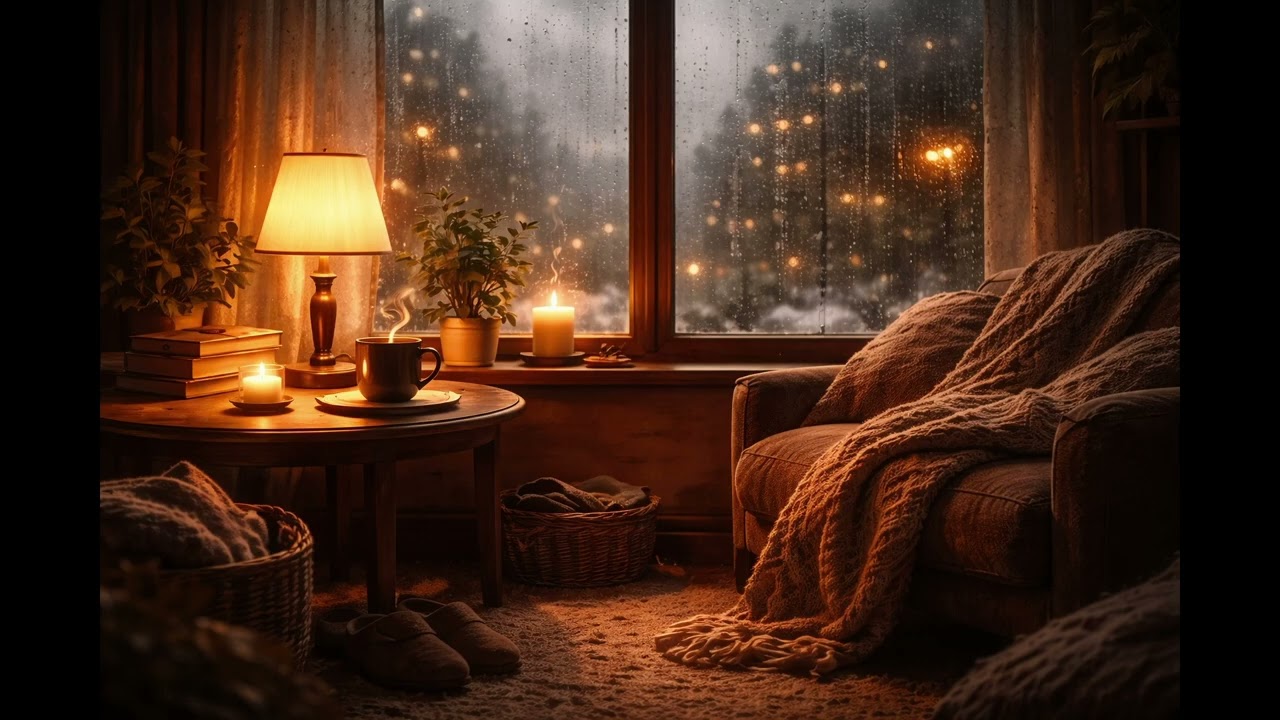 Cozy Chill Instrumental ☕ Soft Light & Warm Tea | Calm Background Music (No Vocals)
