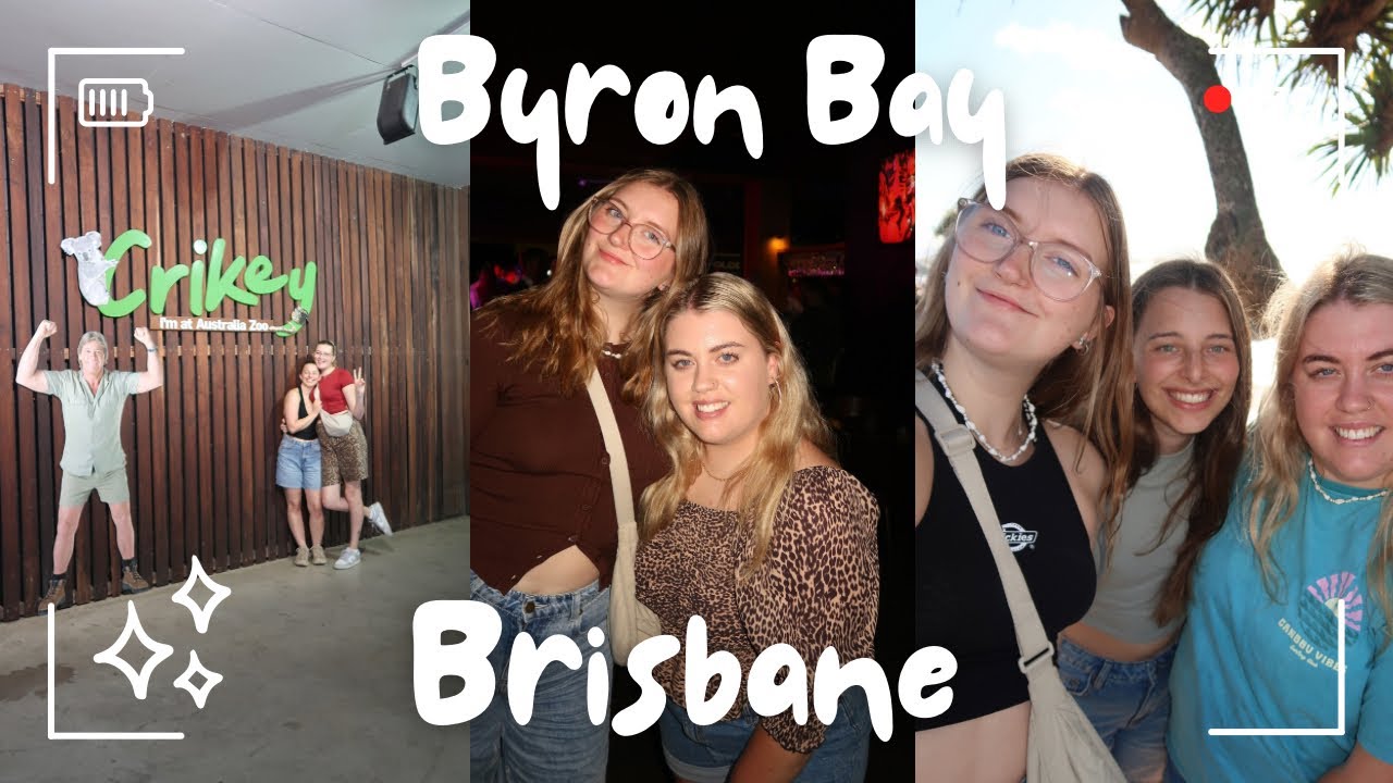 Byron Bay & Brisbane Vlog - Australia Zoo - Piano Bar
