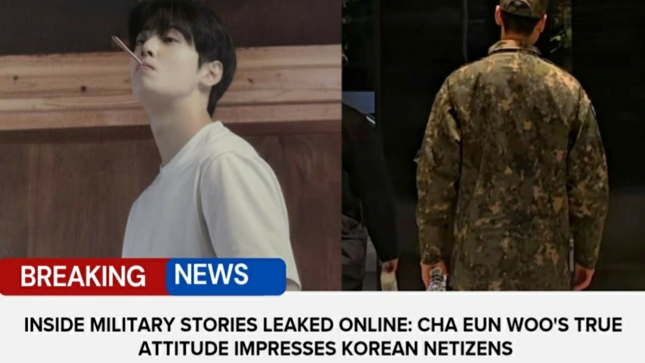 Inside Military Stories Leaked Online: Cha Eun Woo's True Attitude Impresses Korean Netizens