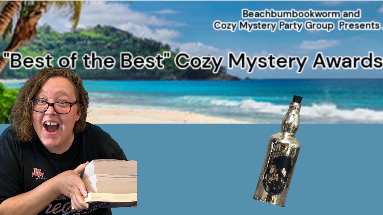 COZY MYSTERY AWARDS 2023 w/ Facebook group Cozy Mystery Party! #cozymysteries #cozymystery #cozies