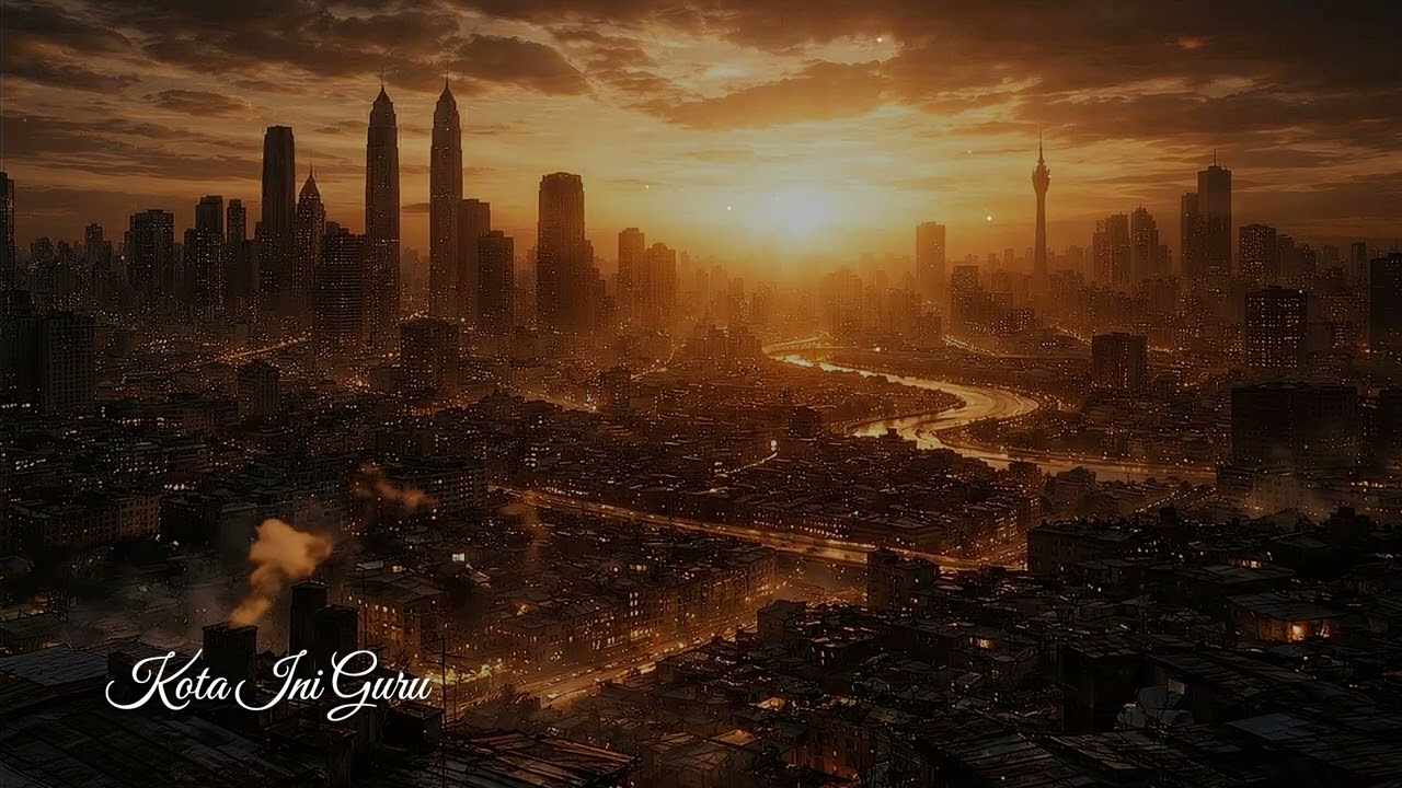 KOTA INI GURU | Lagu Falsafah Tentang Kehidupan Bandar | Cinematic Malay Folk Rock