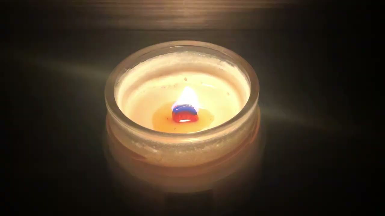 【ASMR】焚き火のような音がする木芯アロマキャンドル《岡山蝋燭》