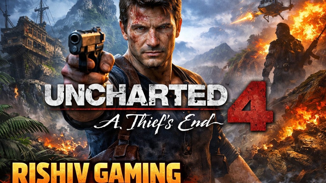 UNCHARTED 4 LIVE 🔴- A Thief’s End || EPISODE -7 || #pcgaming #gaming #livestream #uncharted4
