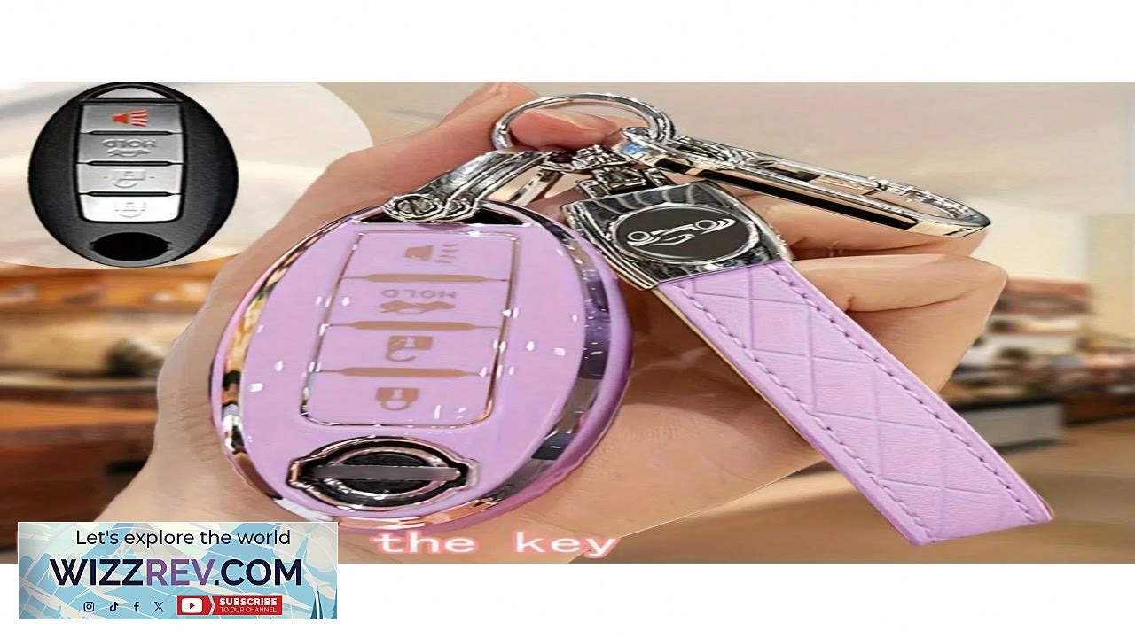 4-Key Case For Nissan Key Chain Protection Soft TPU Fit Review