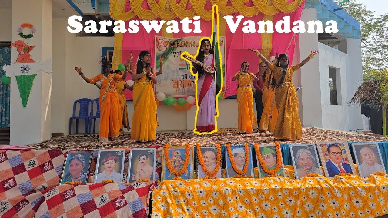 06 || Republic day Dance performance by class 9th and 11th girls.