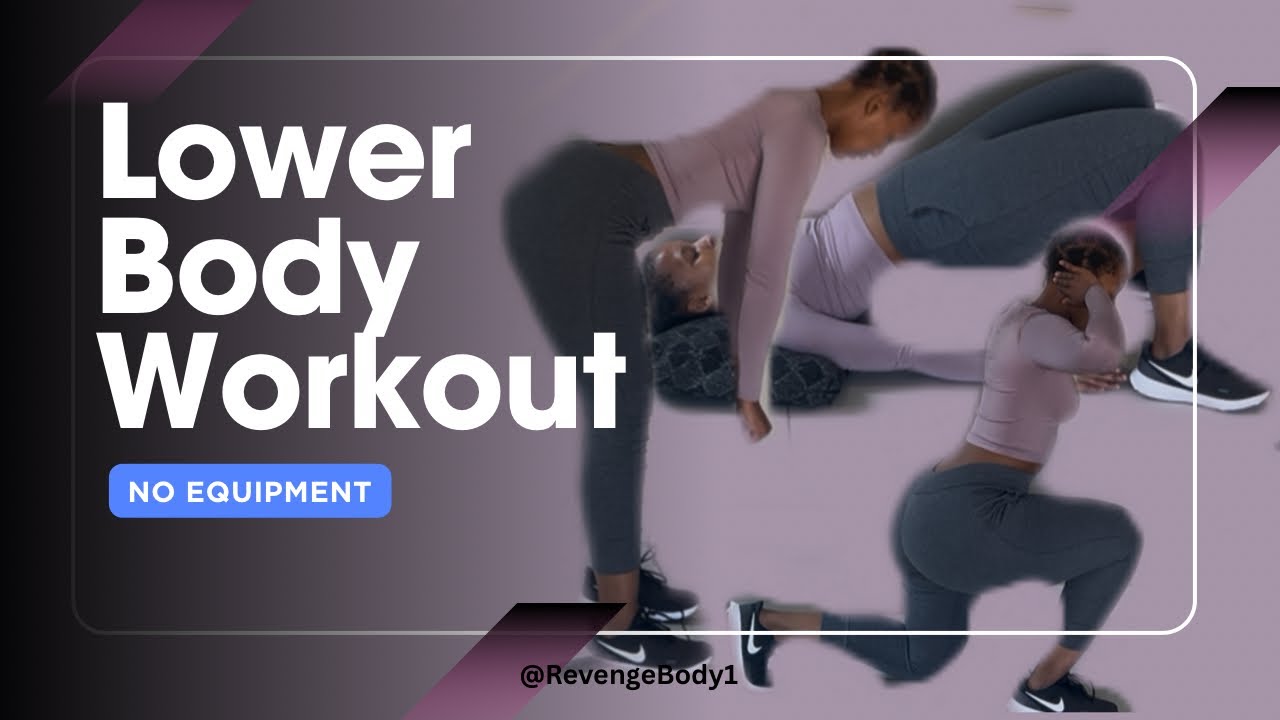 🔥 Lower Body Workout | No Equipment | Bodyweight Only 🔥 #lowerbodyworkout