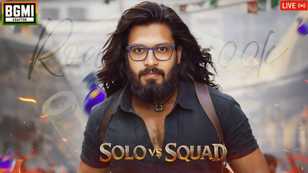 🔴Solo vs Squad Live Challenges in New BGMI 4.3 Update | PUBG Mobile Live | Road to 100k🔥​