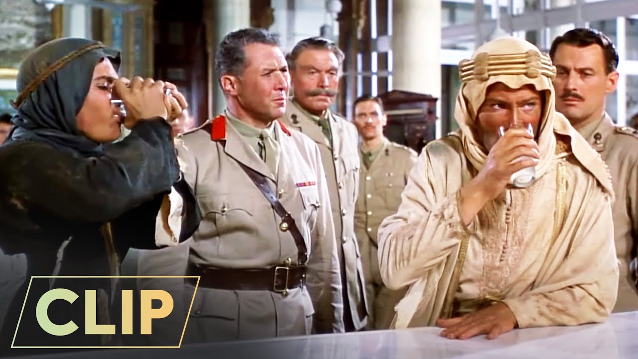 Лоуренс Аравийский (1962) | Требование лимонада и уважение к Фарраджу | Питер О'Тул, Джек Хокинс