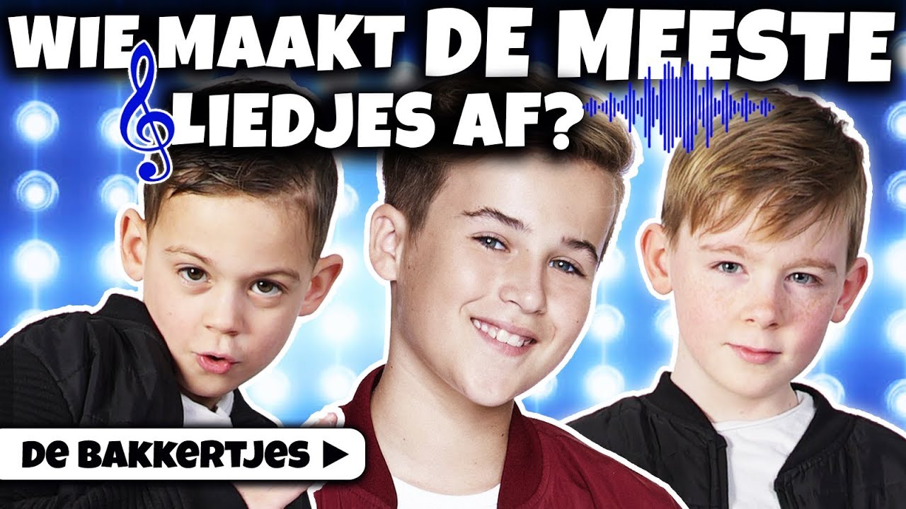 FINISH THE LYRICS MET NIELS VAN FOURCE !! 🎼 - De Bakkertjes #256