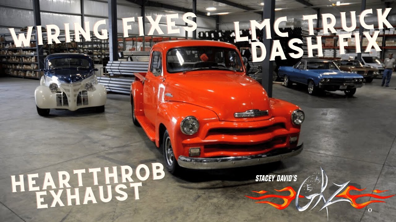 LMC Truck Dash Fix, Clean Up Nasty Wiring & An Automotive Icon Turns 40 - Stacey David's Gearz S9 E9