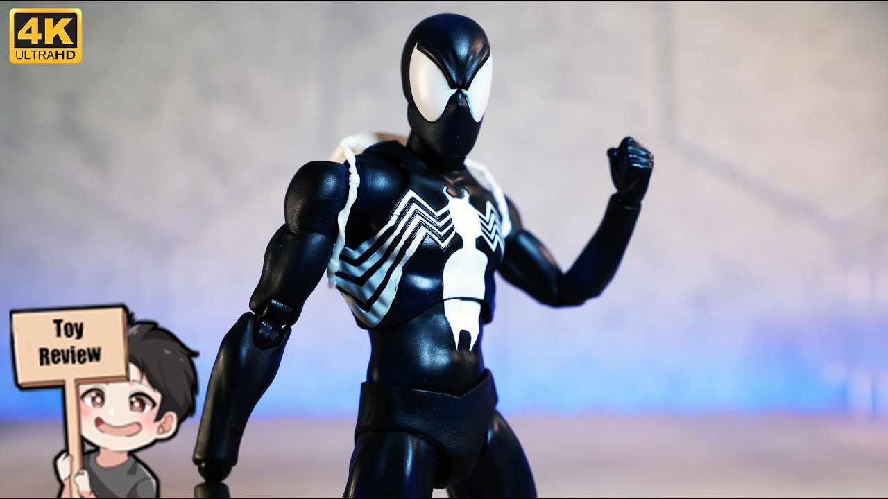 Toy Review: Mafex No. 147 Spider-Man (Black Costume)