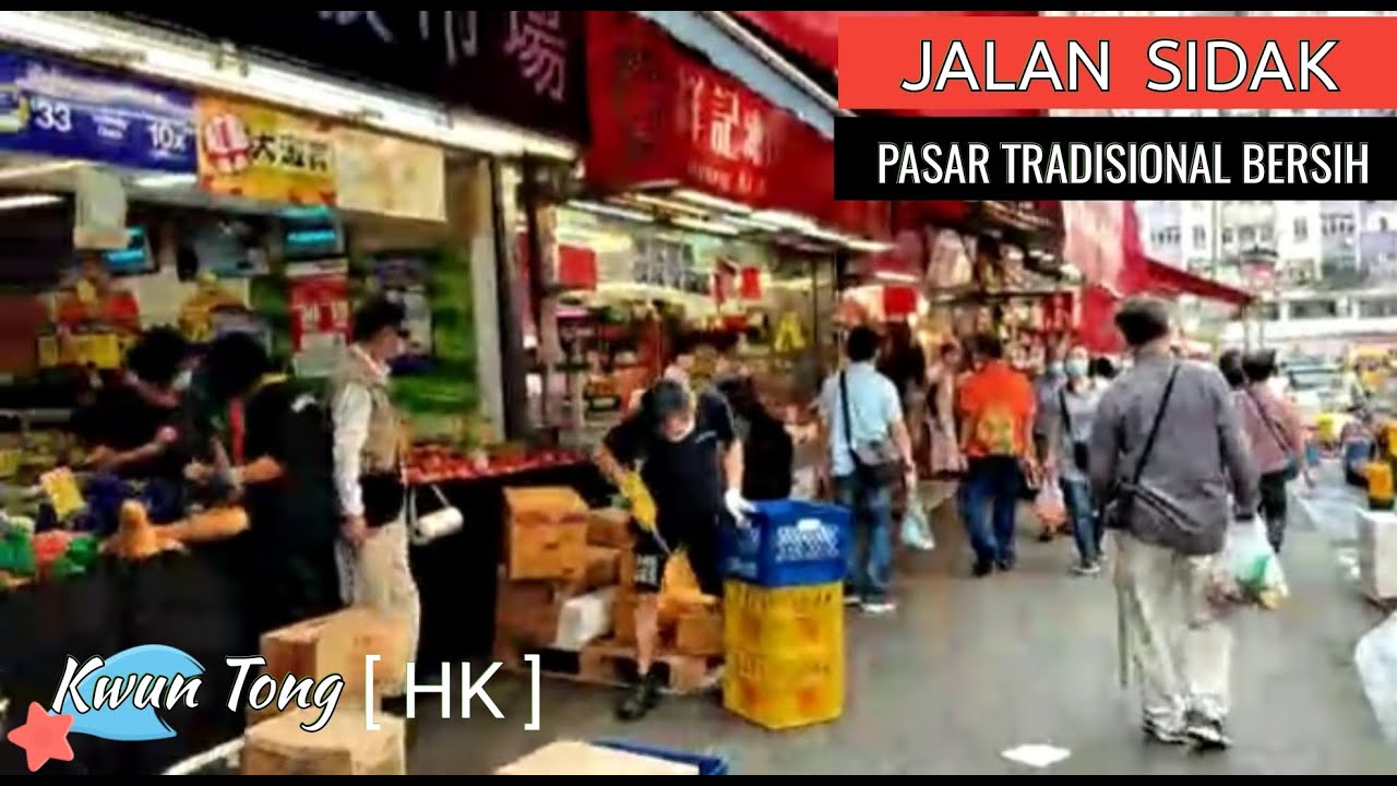 Walk in Market | Pasar Tradisional di Shung Yan Street - Kwun Tong | Hong Kong