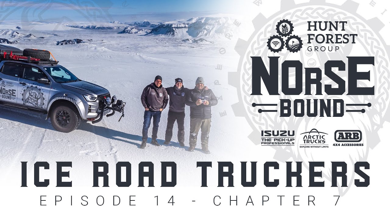 Isuzu Dmax Arctic Trucks AT35 2022 Crossing A Frozen Lake - Ep 14 HFG Norse Bound
