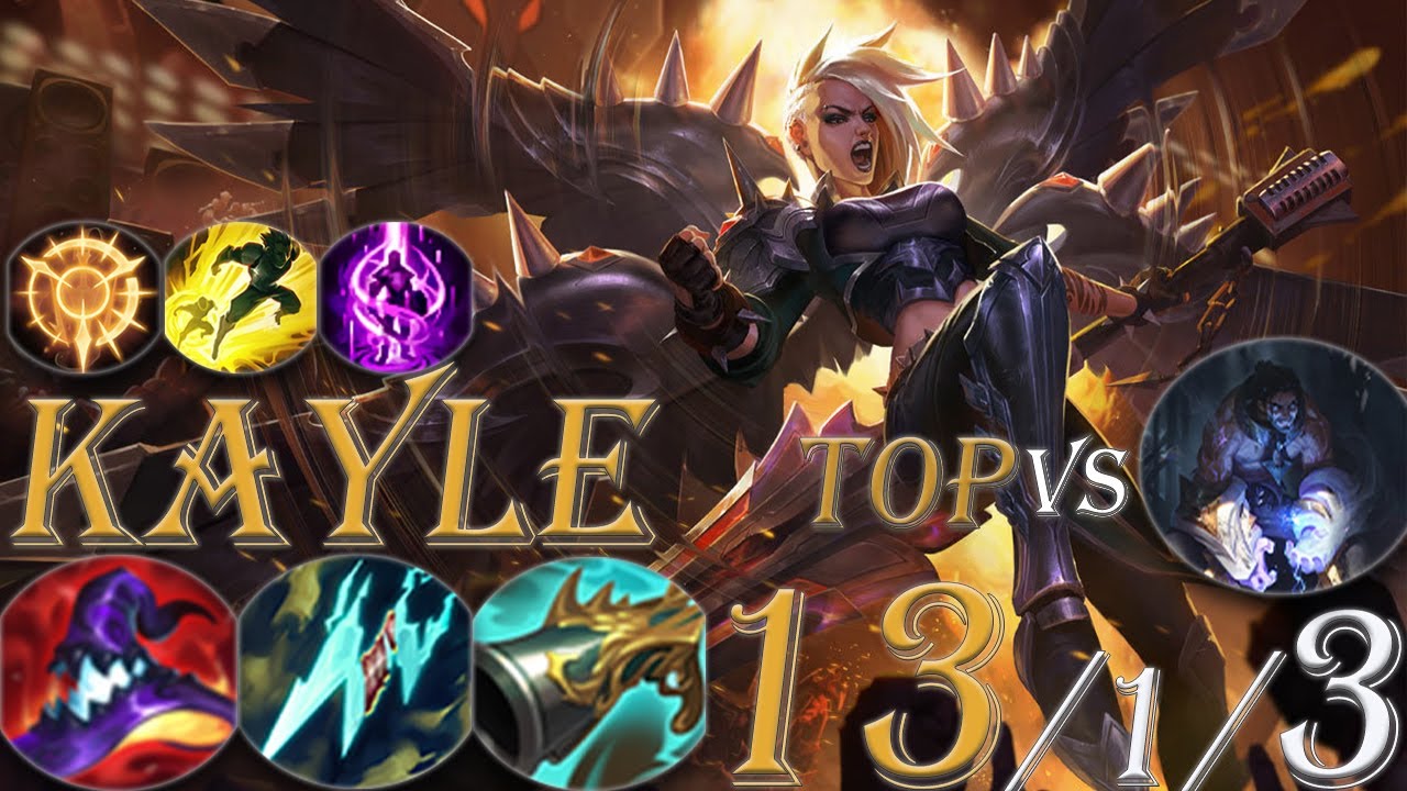 [S13] Kayle Top Vs Sylas. New Statikk Shiv Solves Kayle Major Problem In Early Game.