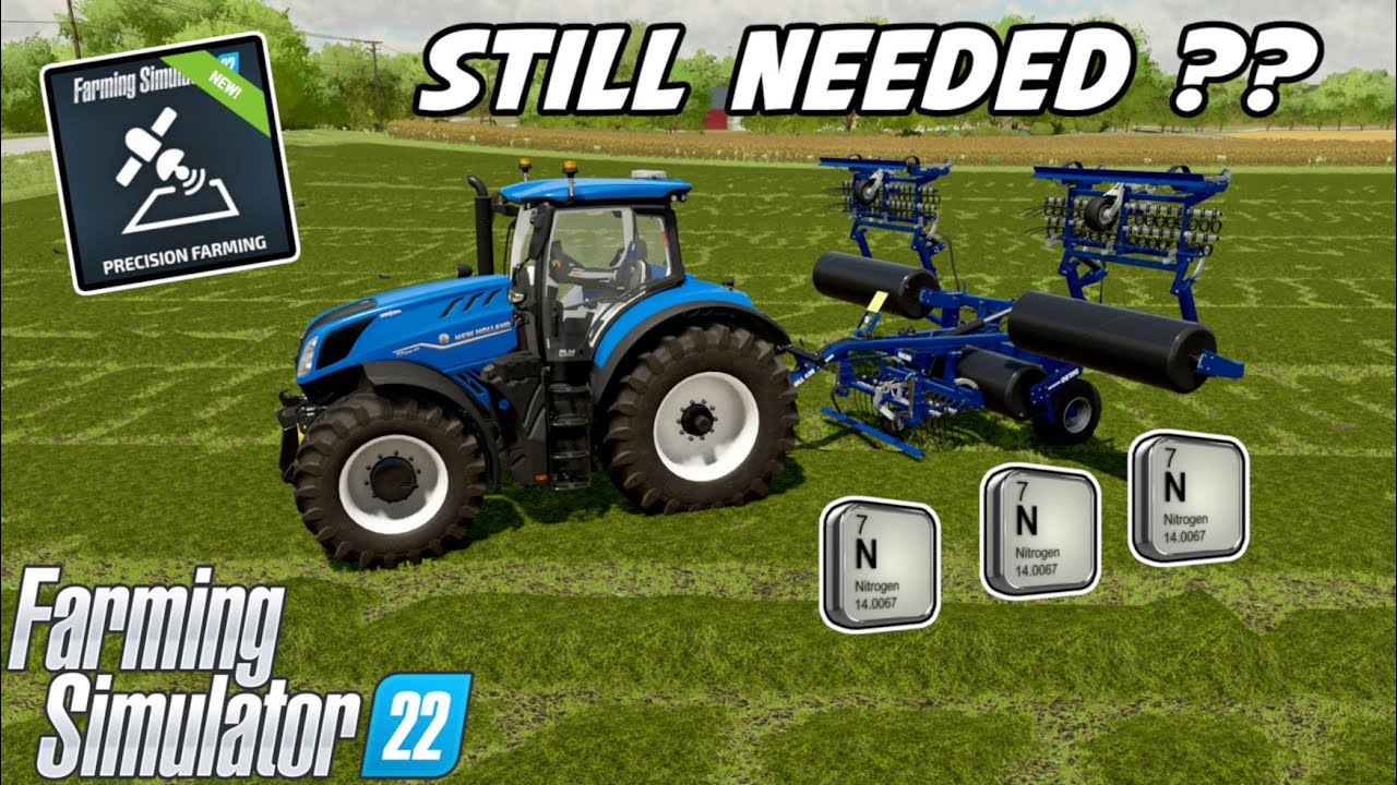 Does Rolling Grass Provide Nitrogen | Precision Farming | Farming Simulator 22