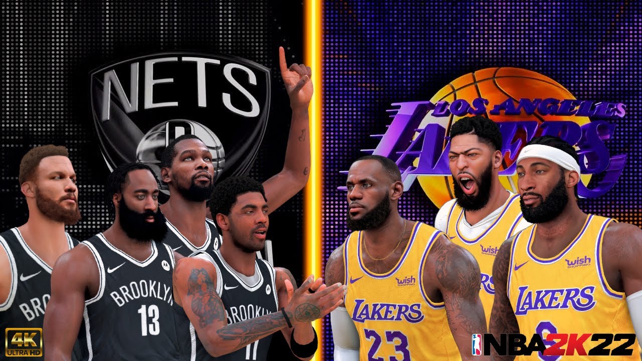 Andre Drummond joins the LAKERS! | NBA 2K22 Season Showcase | Nets vs. Lakers | PC Overhaul