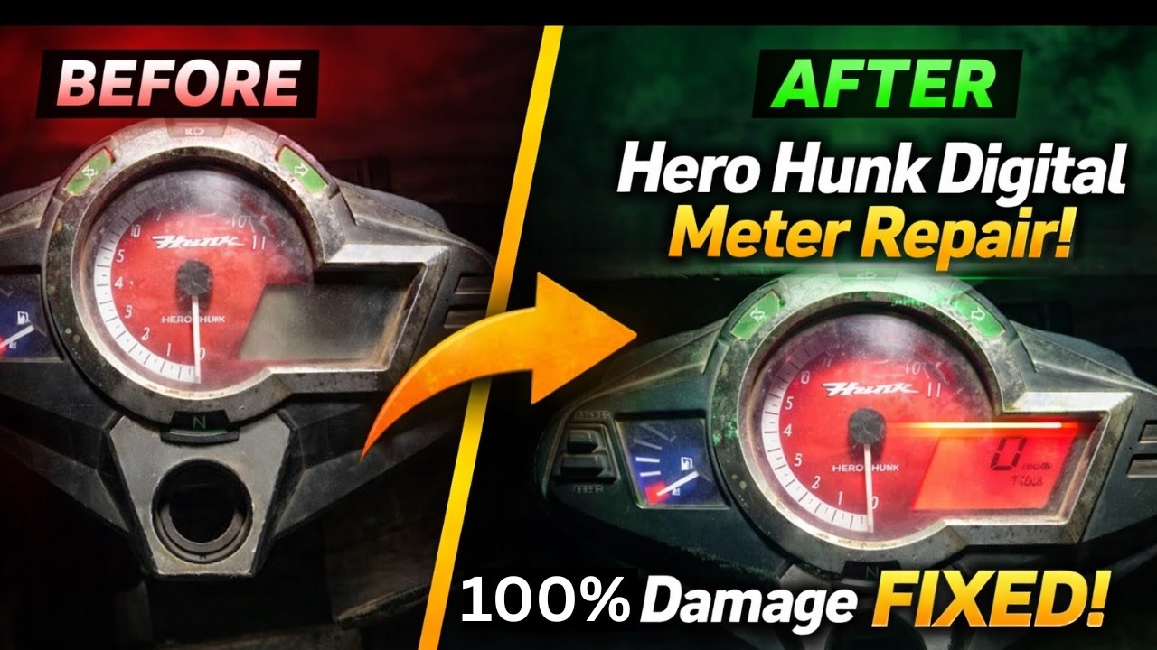 Hero Hunk Digital Dead Meter Repair | Partial Fix 100% Working