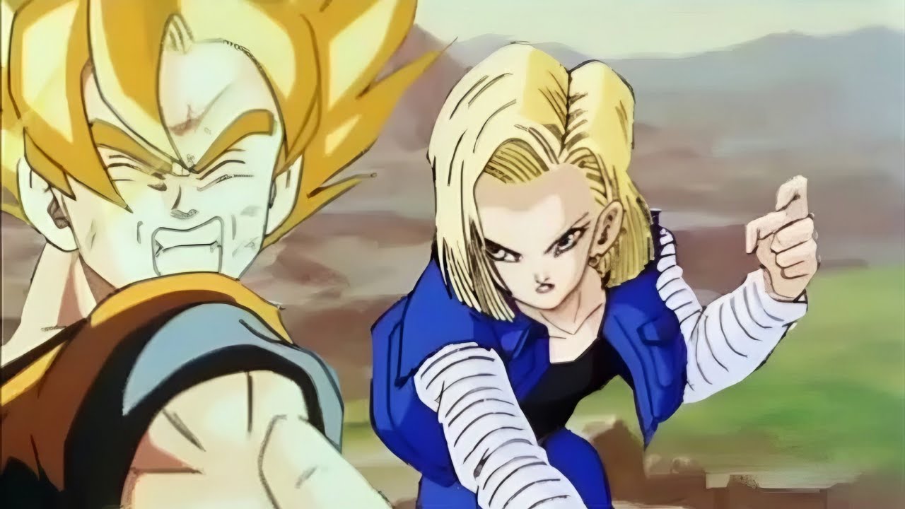 Goku VS Android 16, Android 17 And Android 18 ! Dragon ball 悟空VS人造人間16号、人造人間17号、そして人造人間18号！ドラゴンボール 
