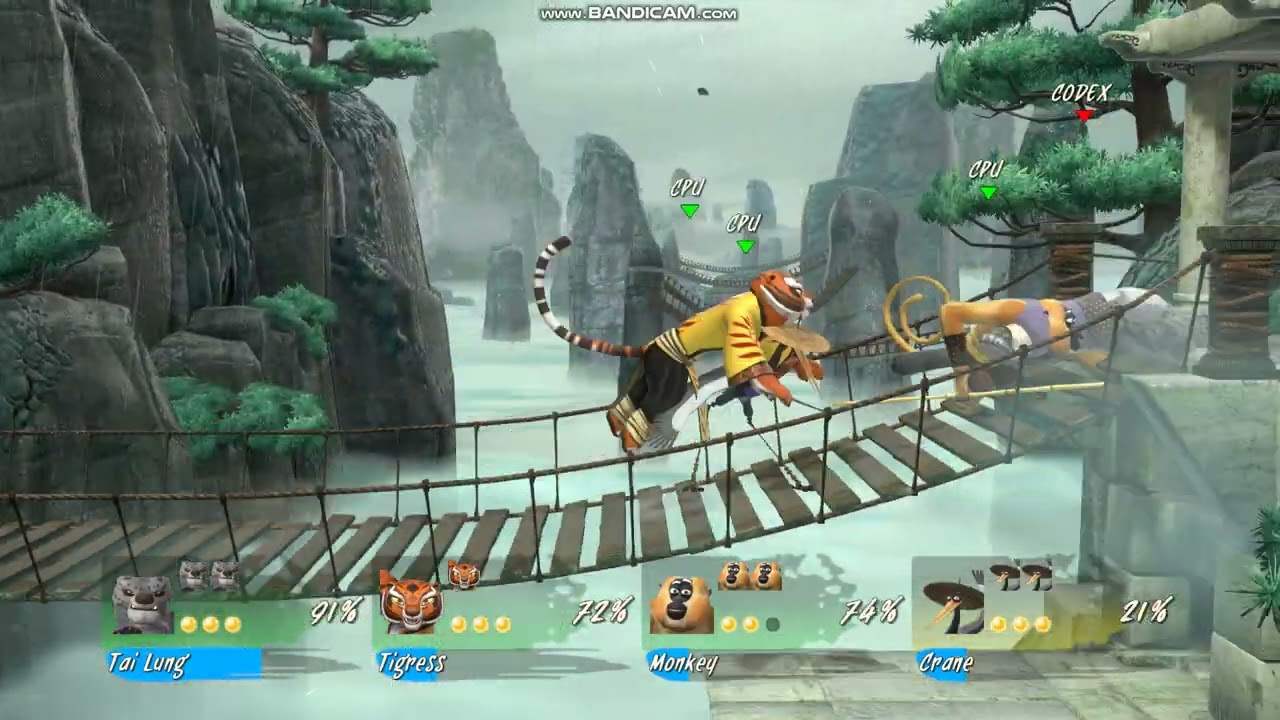 Tai Lung vs Furious Five EPIC FIGHT!!!
