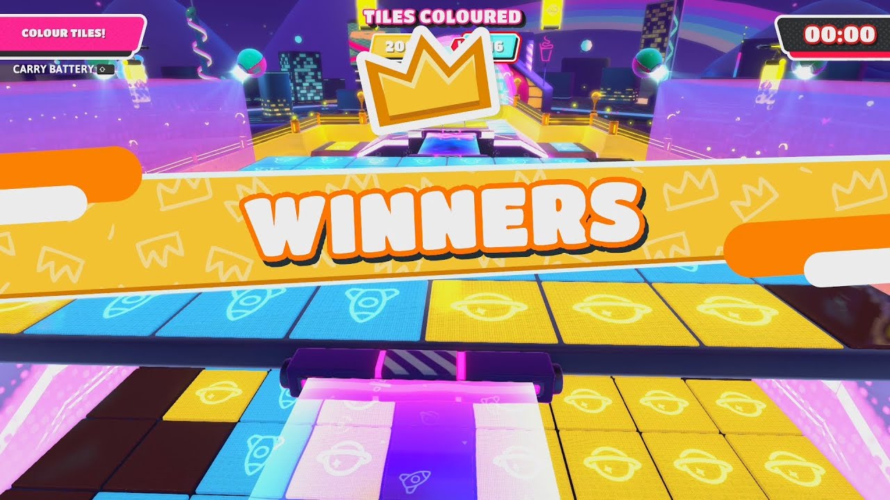Fall Guys Season 4 Squad Mode Win First Place #1