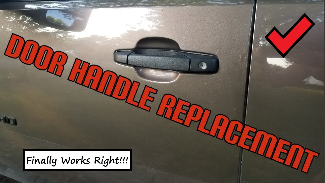 07-13 Chevy Silverado Outside Door Handle Replacement (Chevy/GMC)