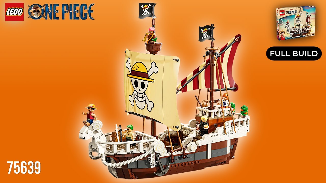 LEGO Netflix One Piece: Going Merry (Set 75639) – Full Build & Review