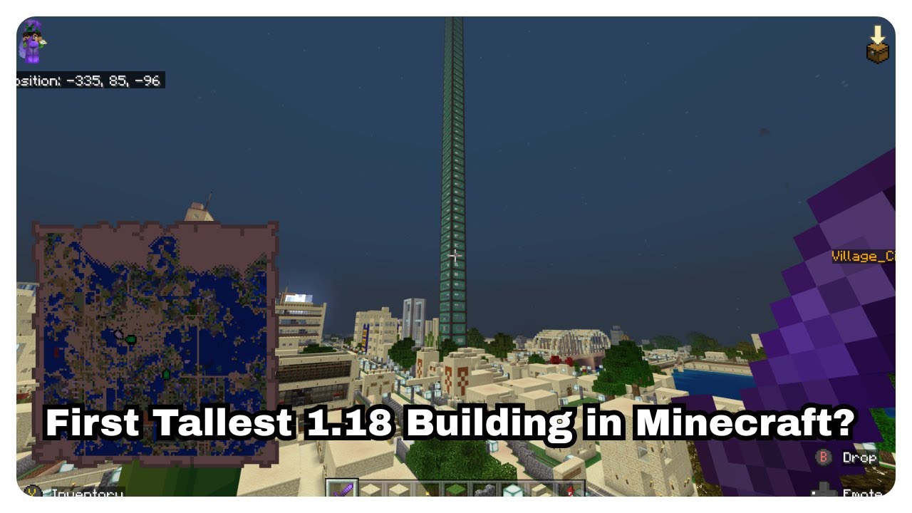 First Tallest 1.18 Building in Minecraft?