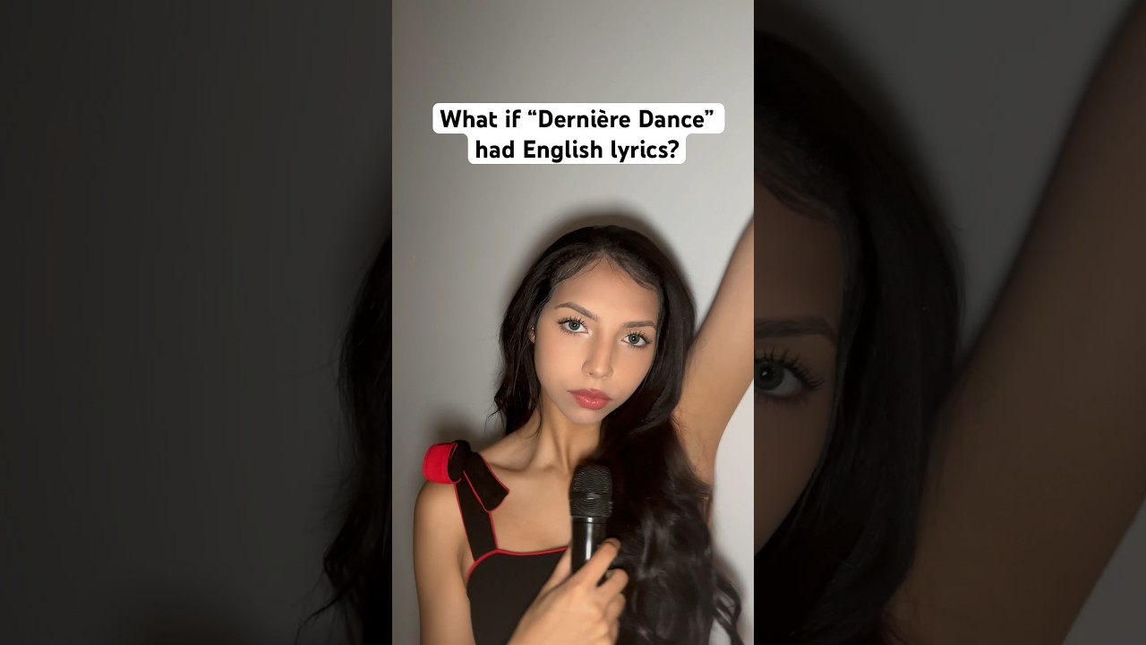 A classic French song translated to English 💜 #dernieredanse #indila #frenchpop