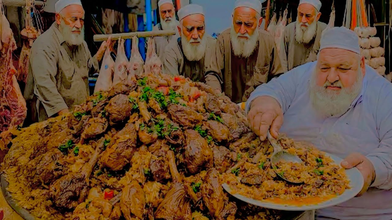 Afghanistan Most Cheap Street food | Kabuli pulao | Biryani recipe| Roasted chicken | Street food