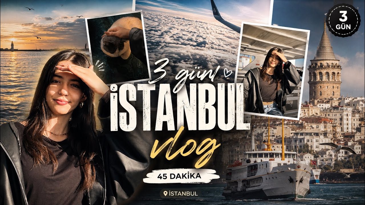3 Günlük İstanbul Vlog! | Kadıköy Bit Pazarı, Topkapı Sarayı, Ayasofya ve Lvbel C5 konseri