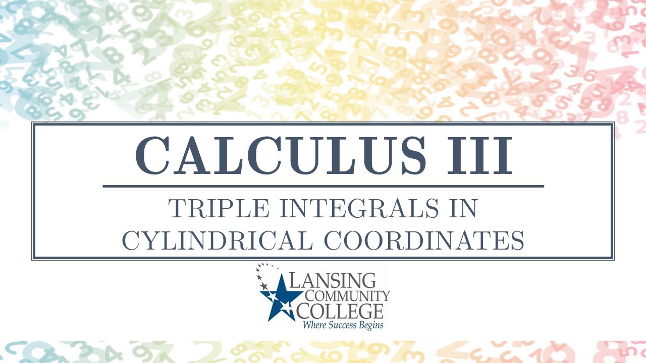 Triple Integrals in Cylindrical Coordinates