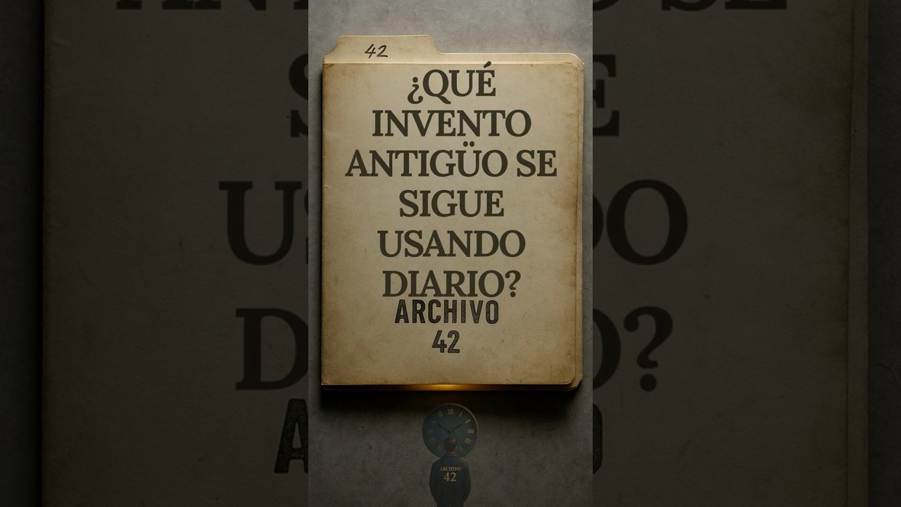 Invento antigüo que seguimos usando | A42