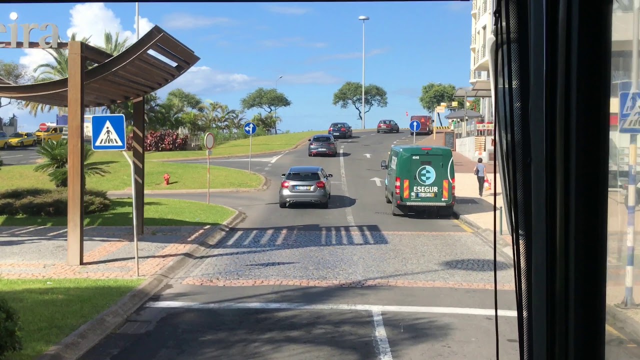 Pestana Courtesy Bus Funchal To Ocean Bay Hotel Funchal