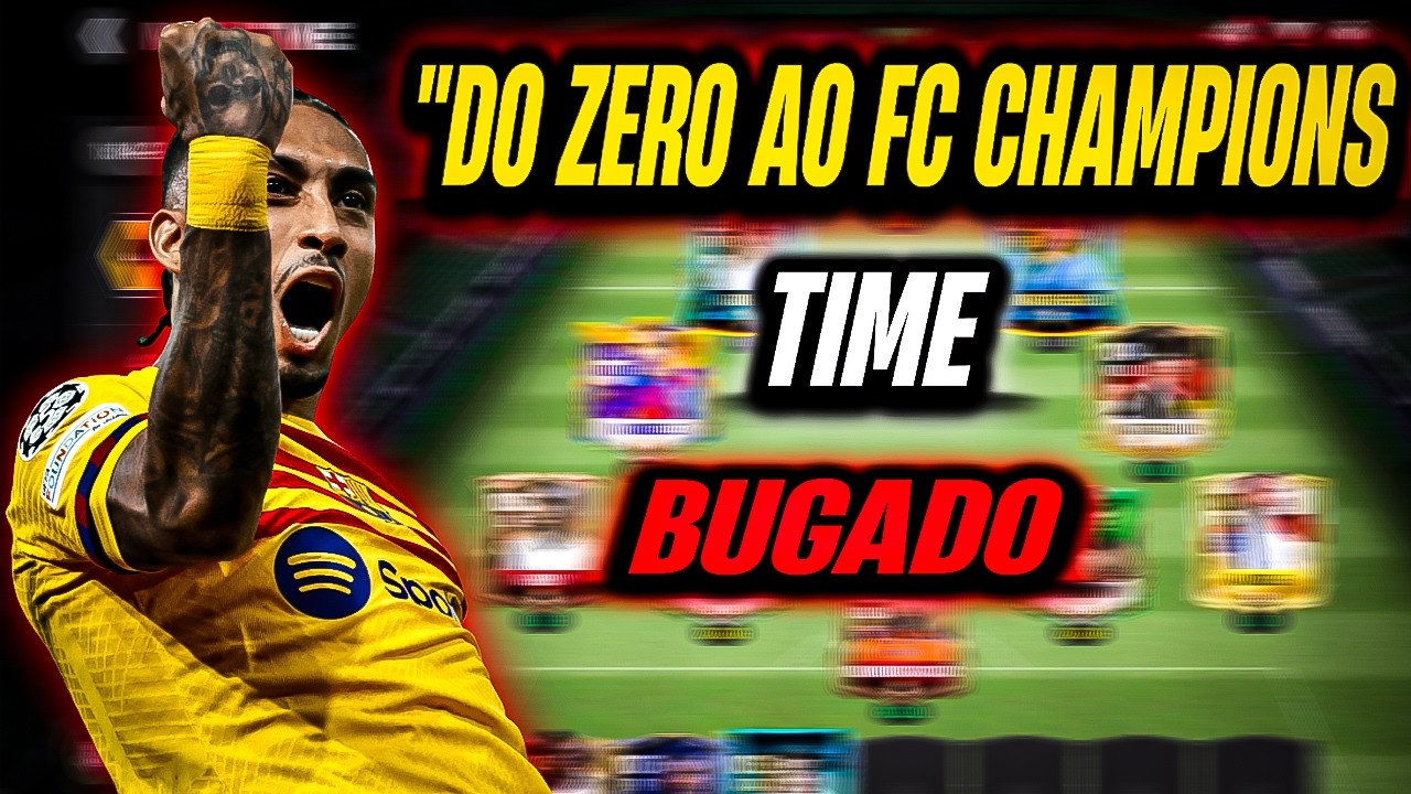 “MINHA JORNADA ATÉ O FC CHAMPION com o TIME MAIS BUGADO do jogo!”