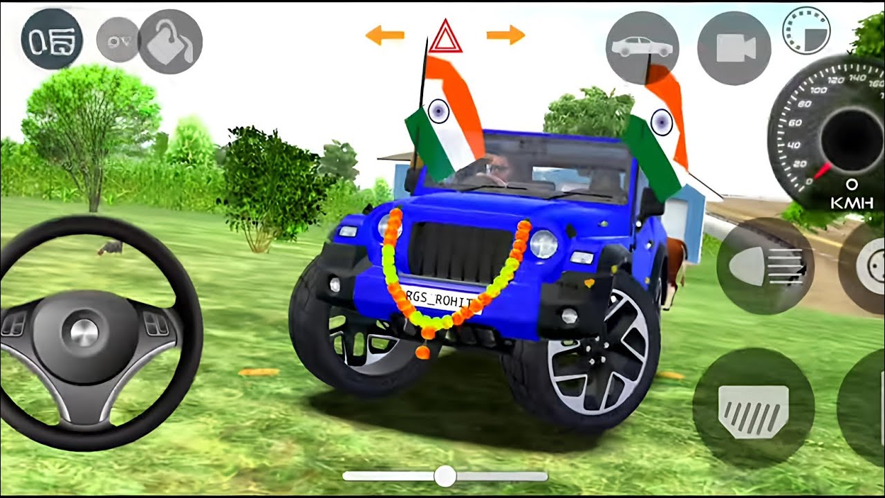 Modified Mahindra Thar Car Game: Indian cars (Gadi Wala Game)- Car Game Android Gameplay 2025