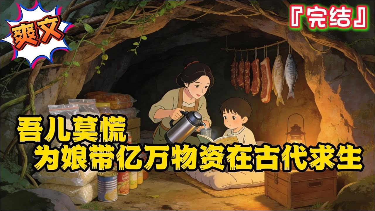 完结《吾儿莫慌，为娘带亿万物资在古代求生》阮静穿越了，开局成了寡妇，附赠一个刚出月子的奶娃娃，和一群恨不得喝她血吃她肉的极品亲戚…  #种田 #古代言情 #穿越 #小说 #空间 #系统 #萌宝 #完結