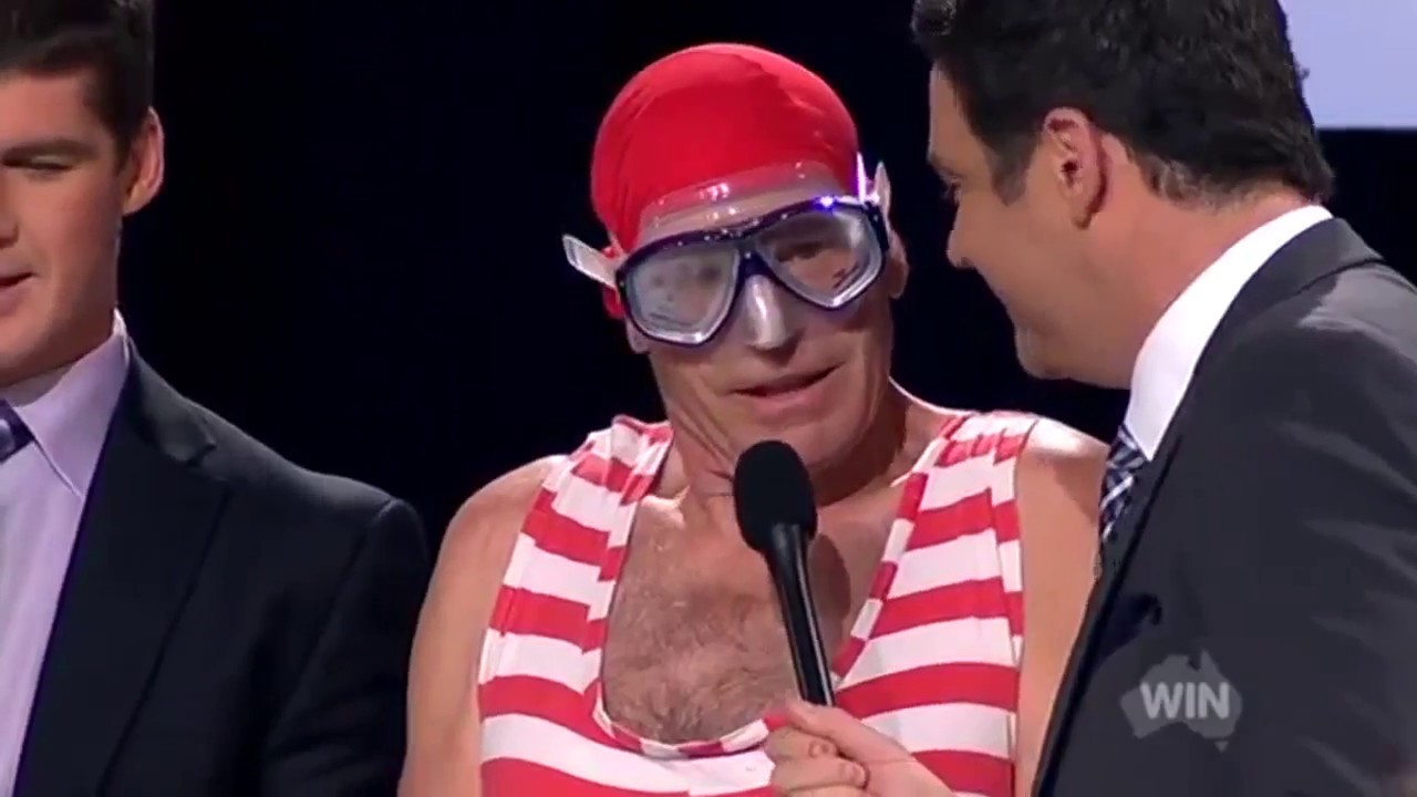 The AFL Footy Show Sam Newman Fear Challenge