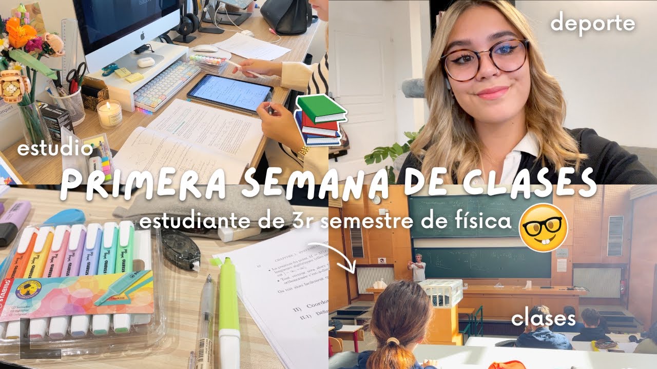 Mi Primera Semana de Universidad en Física! Lancé mi Asociación, Amigos, Estudio & Más