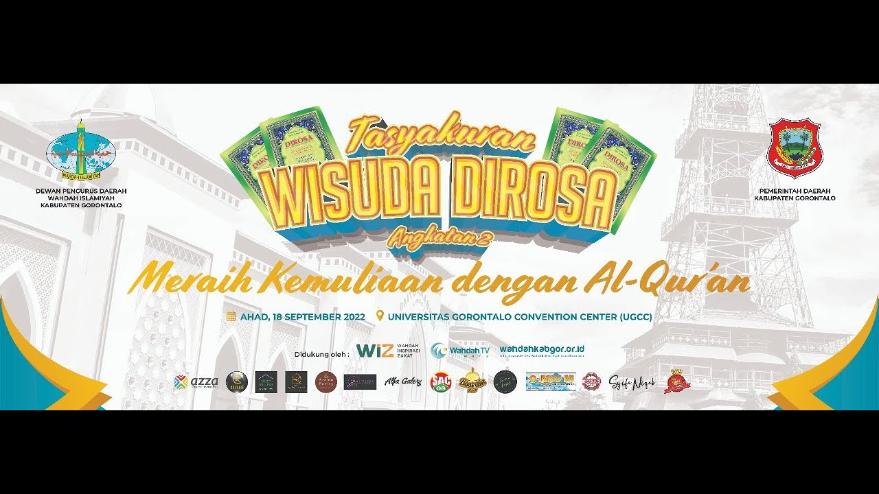 LIVE | TASYAKURAN WISUDA DIROSA II